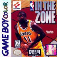 NBA in the Zone 99 GameBoy Color  box art
